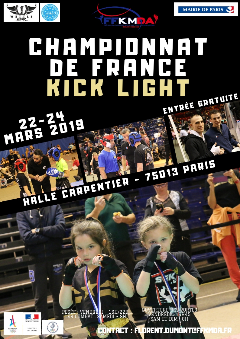 Championnat de France FFKMDA en Kick Light !!! – ACADÉMIE DES SPORTS ...